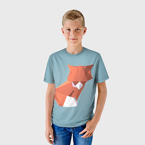 Детская футболка Лиса / 3D-принт – фото 3