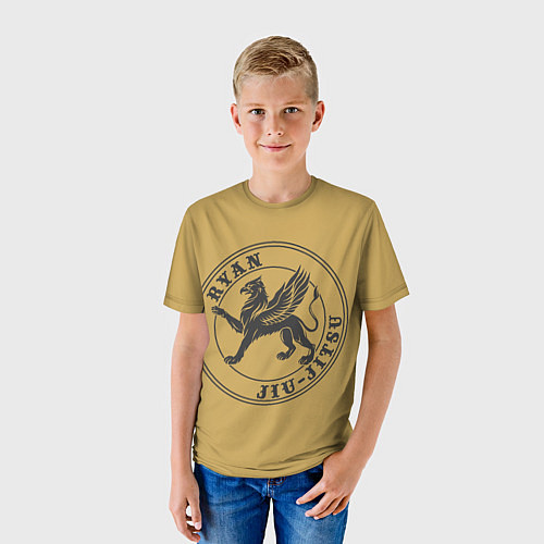 Детская футболка Райан джиу-джитсу / 3D-принт – фото 3