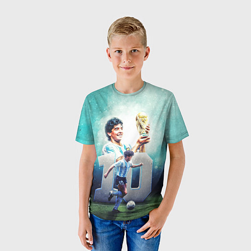 Детская футболка 10 number / 3D-принт – фото 3