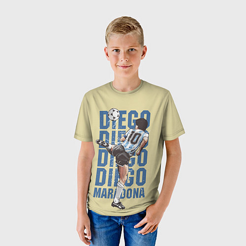 Детская футболка Diego Diego / 3D-принт – фото 3