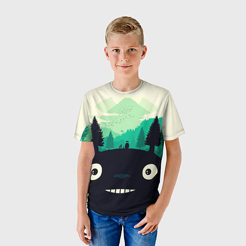 Детская футболка ТОТОРО / 3D-принт – фото 3