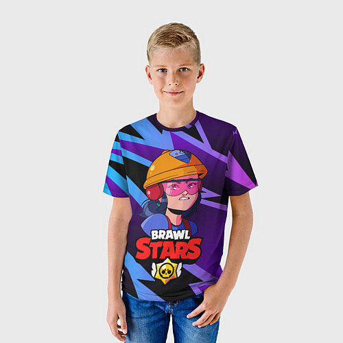 Детская футболка Джеки Brawl Stars Jacky / 3D-принт – фото 3