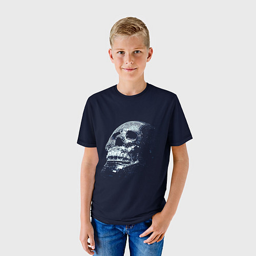 Детская футболка Череп / 3D-принт – фото 3