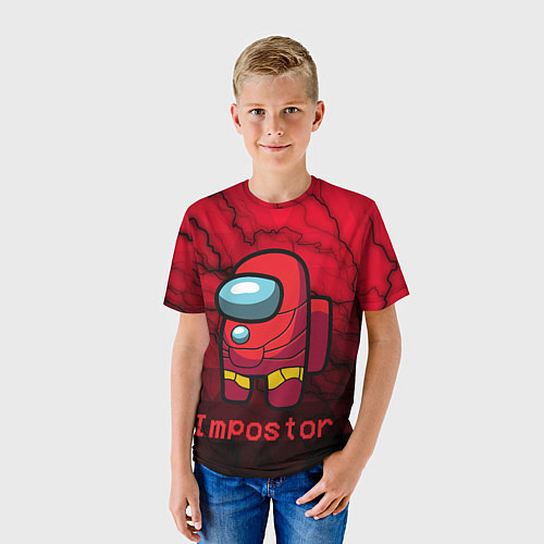 Детская футболка Among Us Game / 3D-принт – фото 3