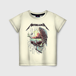 Футболка детская Metallica, цвет: 3D-принт