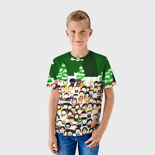 Детская футболка Южный Парк South Park / 3D-принт – фото 3