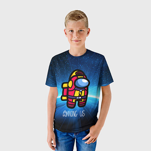 Детская футболка Among Us / 3D-принт – фото 3