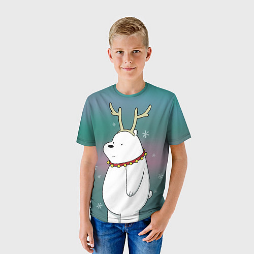 Детская футболка Icebear / 3D-принт – фото 3