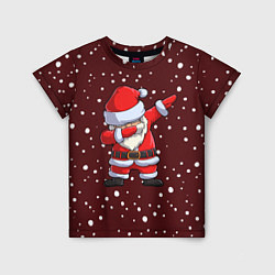 Футболка детская Dab-Santa, цвет: 3D-принт