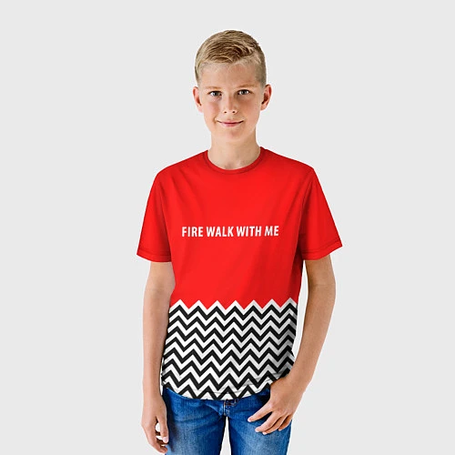 Детская футболка Twin Peaks / 3D-принт – фото 3