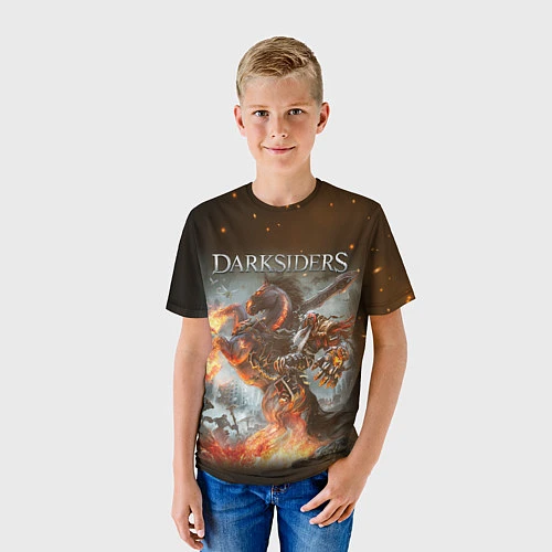 Детская футболка Darksiders Z / 3D-принт – фото 3