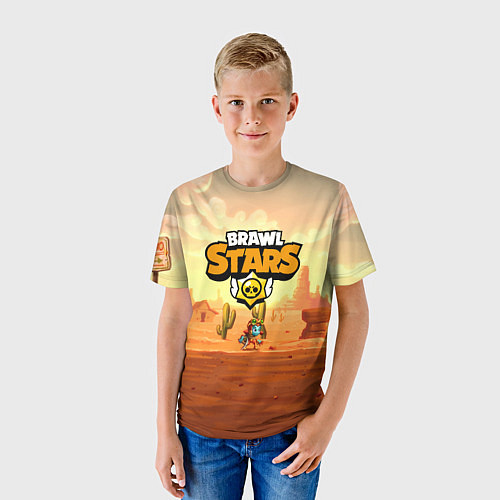 Детская футболка Brawl Stars / 3D-принт – фото 3