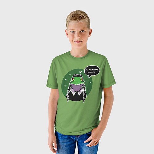 Детская футболка Среда, чуваки / 3D-принт – фото 3