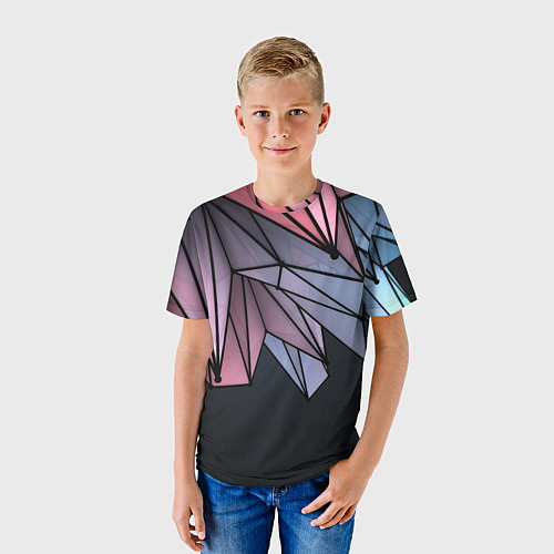 Детская футболка ГеометриЧеский Рисунок / 3D-принт – фото 3