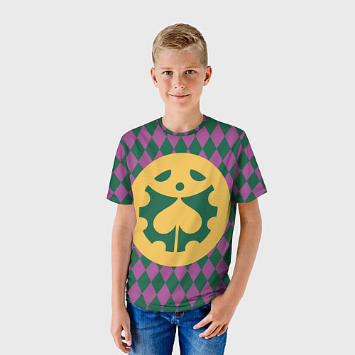Детская футболка ДжоДжо / 3D-принт – фото 3