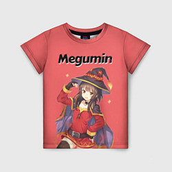 Футболка детская Megumin, цвет: 3D-принт