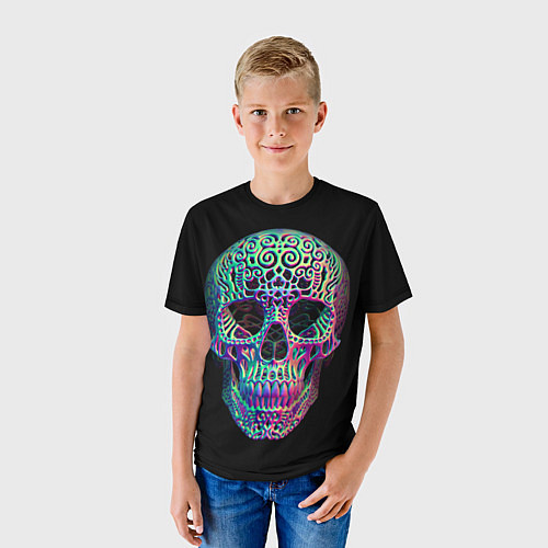 Детская футболка 3D Skull / 3D-принт – фото 3