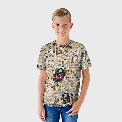Детская футболка Ван пис / 3D-принт – фото 3