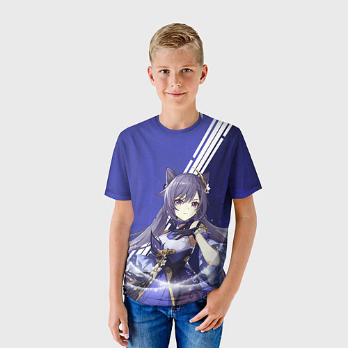 Детская футболка Genshin Impact / 3D-принт – фото 3