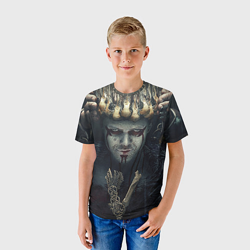Детская футболка Викинги - Ивар / 3D-принт – фото 3