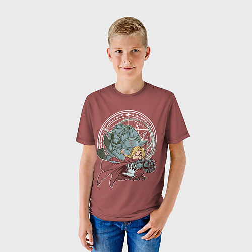 Детская футболка Стальной Алхимик / 3D-принт – фото 3