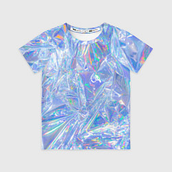Футболка детская 3d ice glitch, цвет: 3D-принт