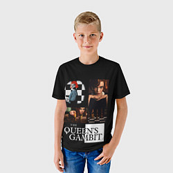 Футболка детская Ход Королевы, цвет: 3D-принт — фото 2