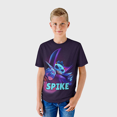 Детская футболка Темный Лорд Спайк Brawl Stars / 3D-принт – фото 3