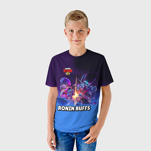 Детская футболка Полковник Руффс / 3D-принт – фото 3