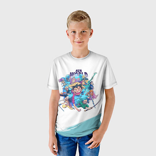 Детская футболка One piece / 3D-принт – фото 3