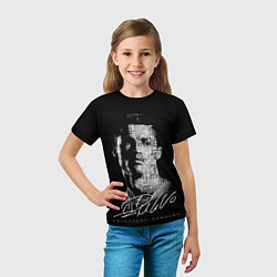 Футболка детская Кристиано Рональдо автограф, цвет: 3D-принт — фото 2