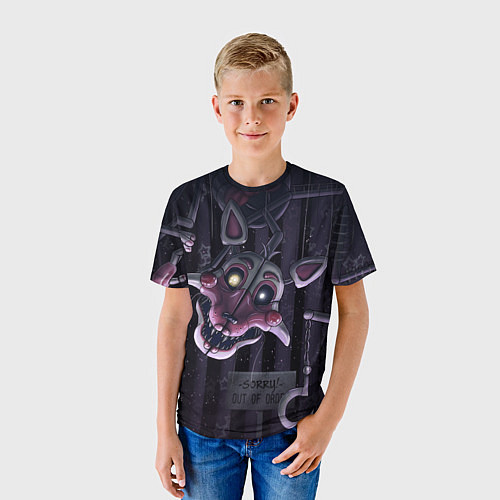 Детская футболка Фантайм Фокси / 3D-принт – фото 3