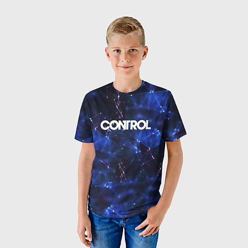 Детская футболка CONTROL / 3D-принт – фото 3