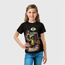 Футболка детская Шестая Little Nightmares, цвет: 3D-принт — фото 2