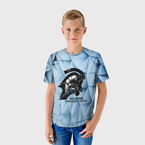 Детская футболка DEATH STRANDING KOJIMA S / 3D-принт – фото 3