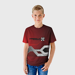 Футболка детская Umbrella Corp, цвет: 3D-принт — фото 2