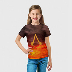 Футболка детская Assassin’s Creed, цвет: 3D-принт — фото 2
