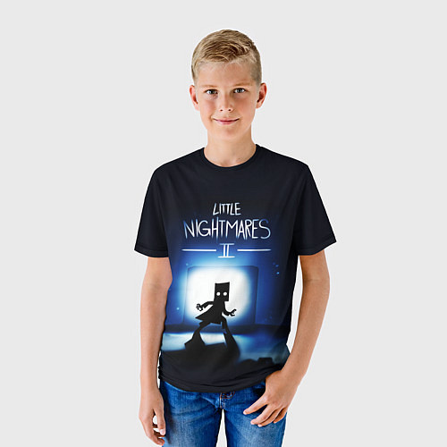 Детская футболка Little Nightmares 2 МОНО / 3D-принт – фото 3