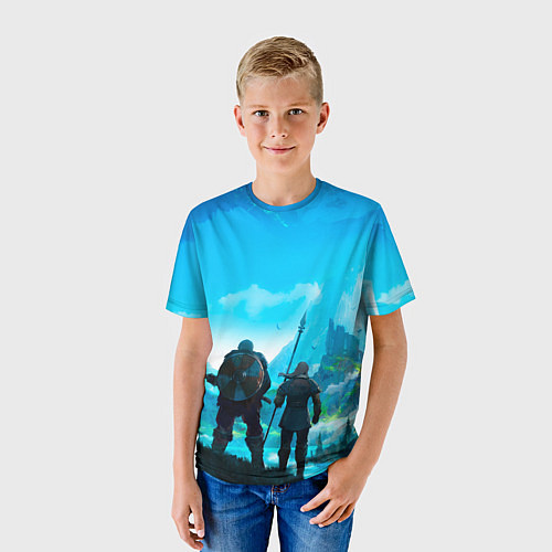 Детская футболка Вальгала / 3D-принт – фото 3