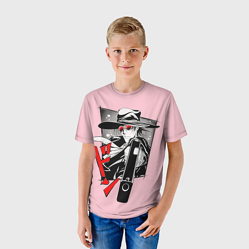 Детская футболка Hellsing Хеллсинг / 3D-принт – фото 3
