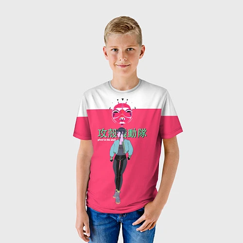 Детская футболка Призрак в доспехах / 3D-принт – фото 3