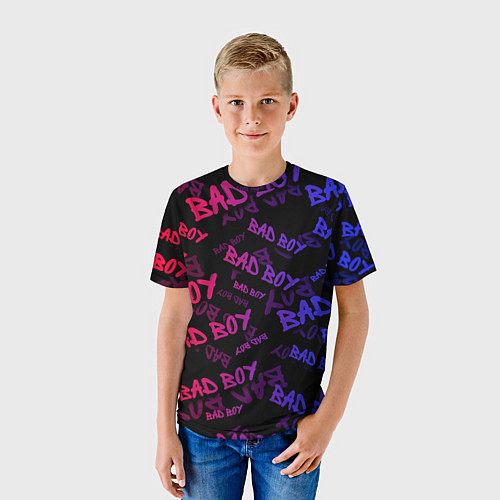 Детская футболка Bad Boy / 3D-принт – фото 3