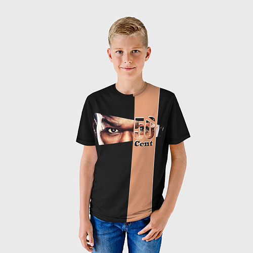 Детская футболка 50 центов / 3D-принт – фото 3