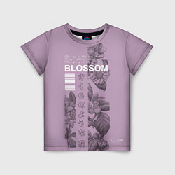 Футболка детская Blossom, цвет: 3D-принт