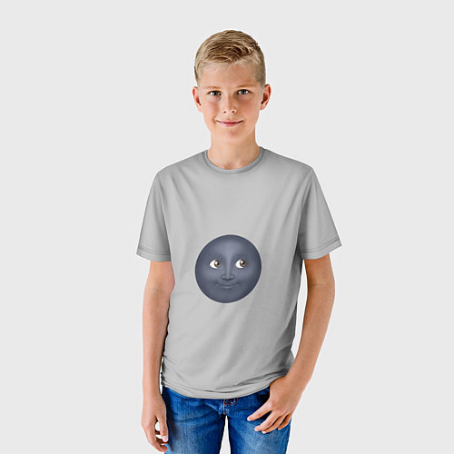 Детская футболка Темная луна / 3D-принт – фото 3