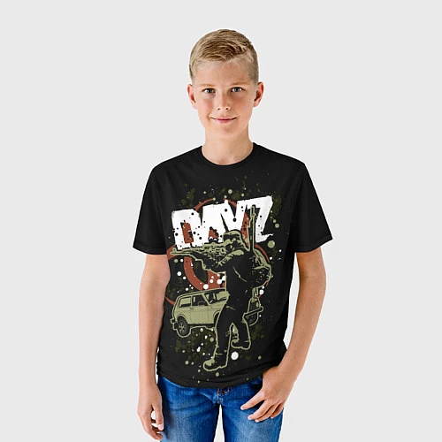 Детская футболка DayZ / 3D-принт – фото 3