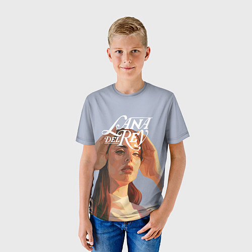 Детская футболка Lana del rey / 3D-принт – фото 3
