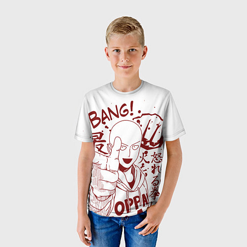 Детская футболка One-Punch Man / 3D-принт – фото 3