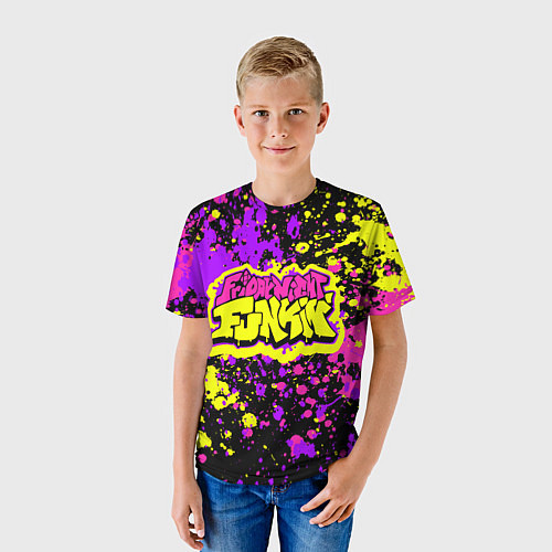 Детская футболка Friday Night Funkin / 3D-принт – фото 3