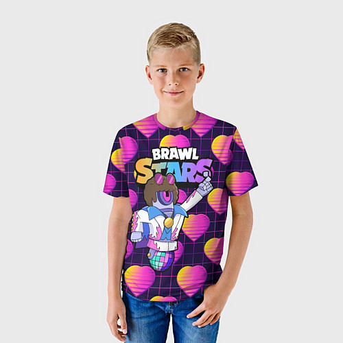 Детская футболка STU СТУ Brawl Stars / 3D-принт – фото 3